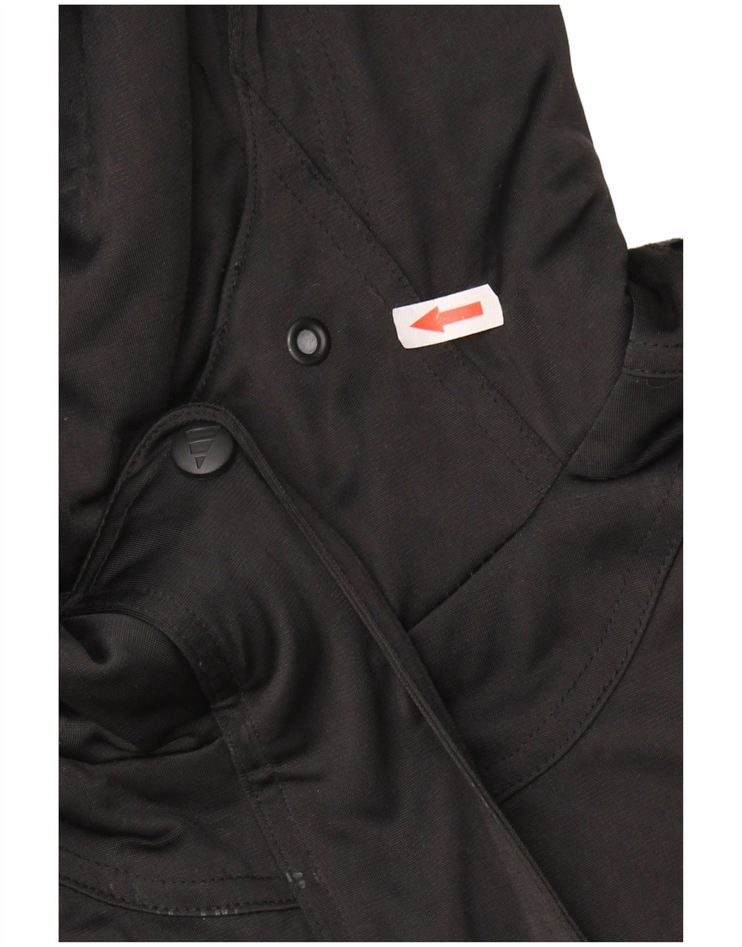 Damska bluza dresowa oversize z kapturem ADIDAS UK 14, duża czarna