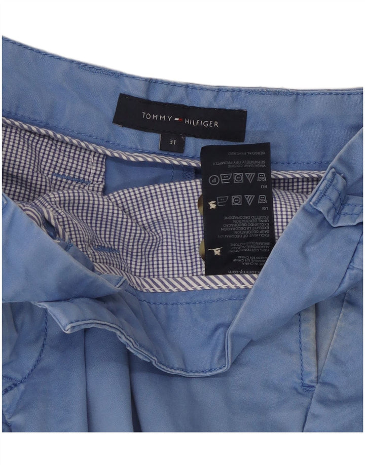Męskie spodenki Chino Tommy Hilfiger W31 Średni niebieski, bawełniany