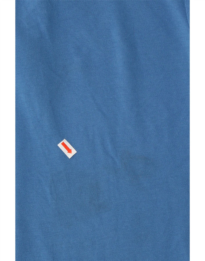 PENGUIN Boys Polo Shirt 12-13 Years Blue Cotton