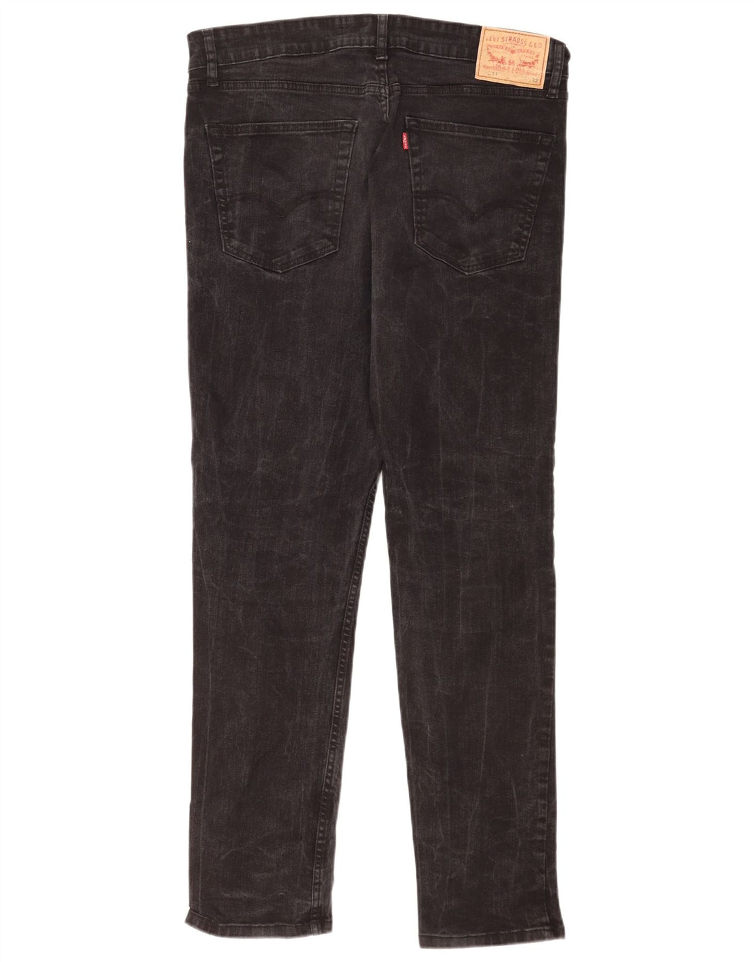 Męskie jeansy Levi's 511 Slim W34 L32 Czarna bawełna