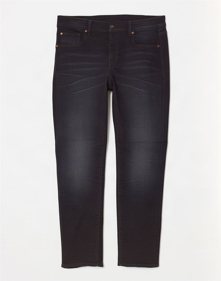 G-Star Męskie 3301 Slim Jeans W36 L30 Granatowa bawełna