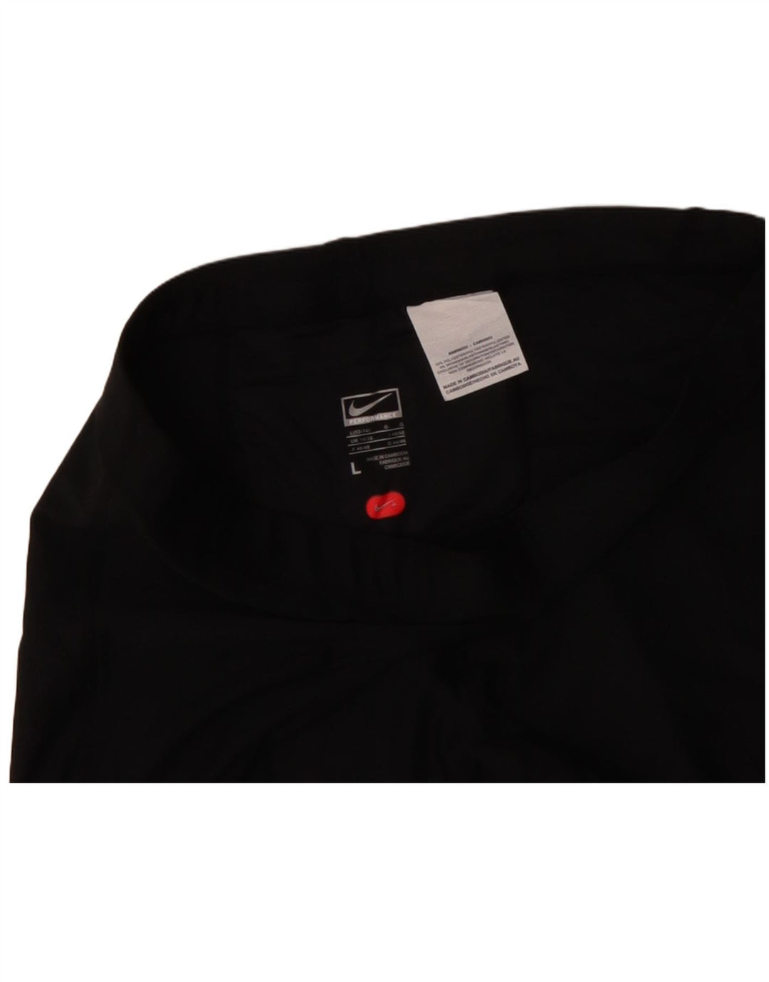 Damskie spodenki sportowe NIKE Bermudy UK 14/16, duże, czarne, poliestrowe