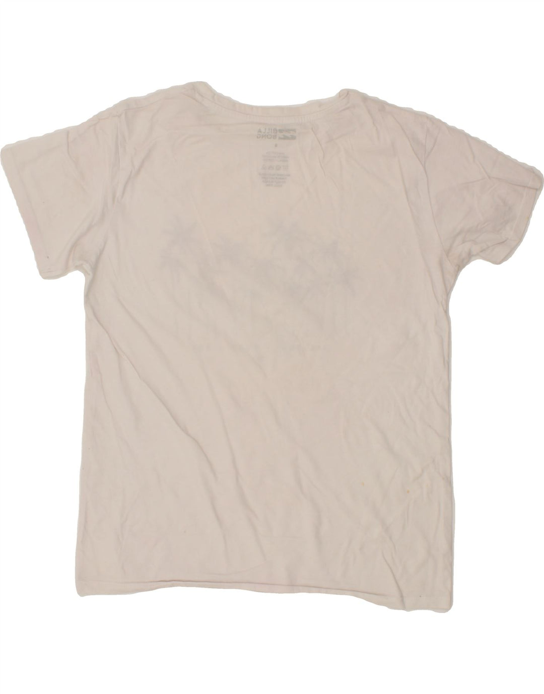 BILLABONG Boys Graphic T-Shirt Top 7-8 Years White Vintage Billabong and Second-Hand Billabong from Messina Hembry 