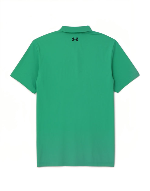 Męska koszulka polo Under Armour, zielony, poliester