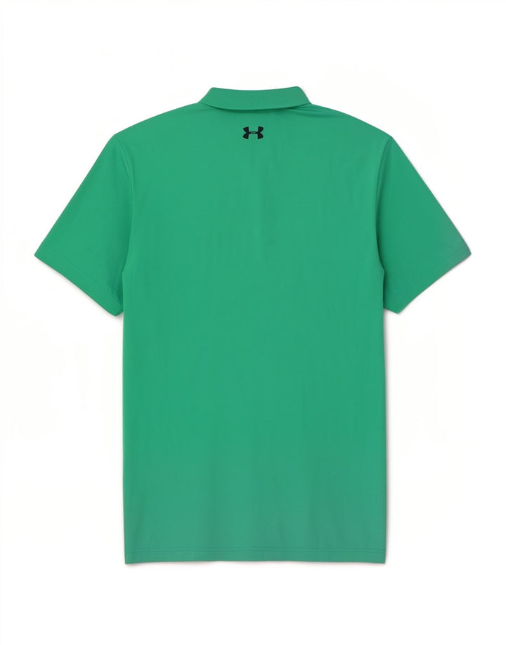 Męska koszulka polo Under Armour, zielony, poliester
