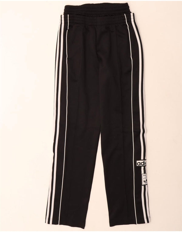 Damskie spodnie dresowe Adidas Graphic UK 4/6 XS Czarna bawełna
