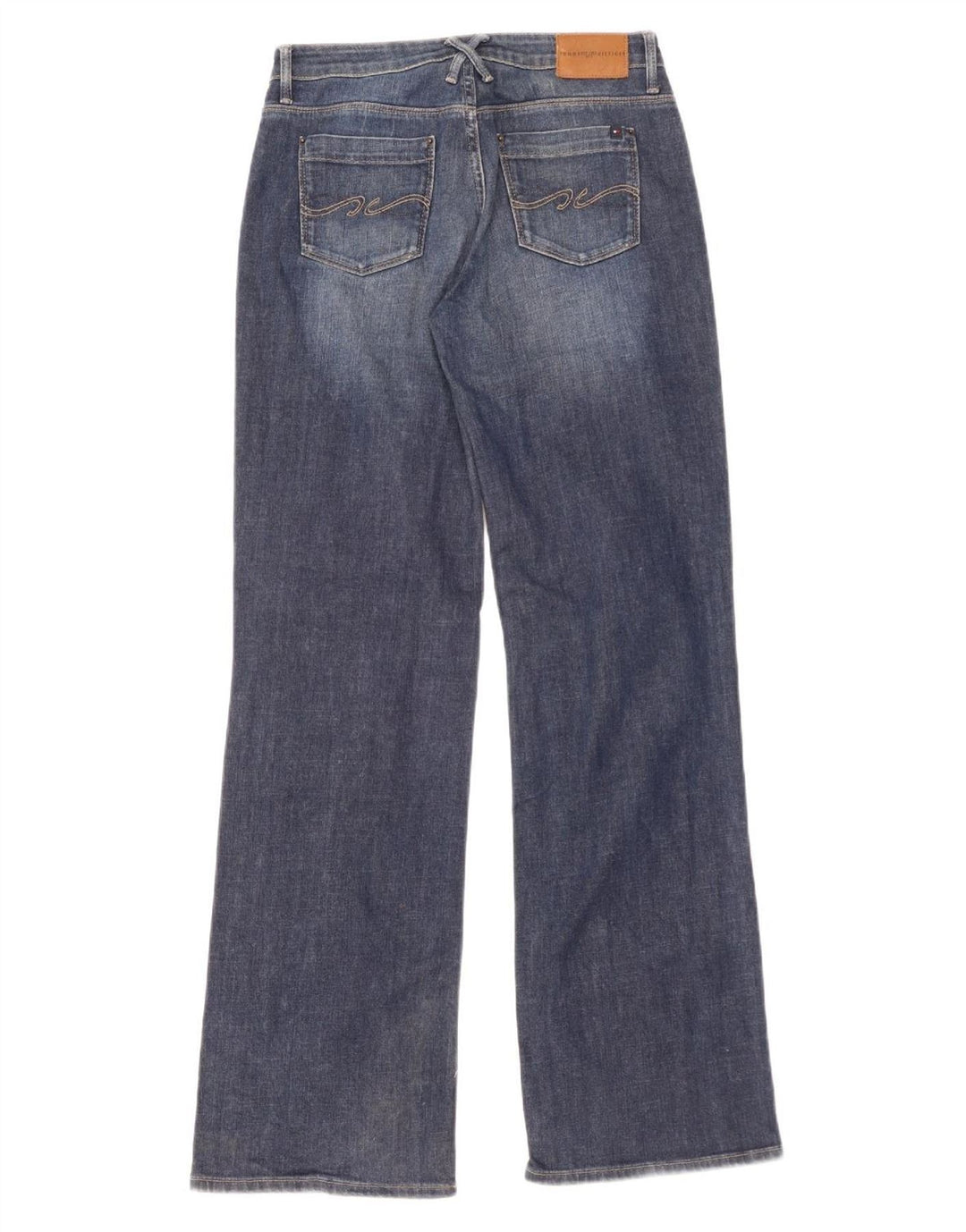 Damskie jeansy Bootcut TOMMY HILFIGER W27 L32 Niebieskie, bawełniane