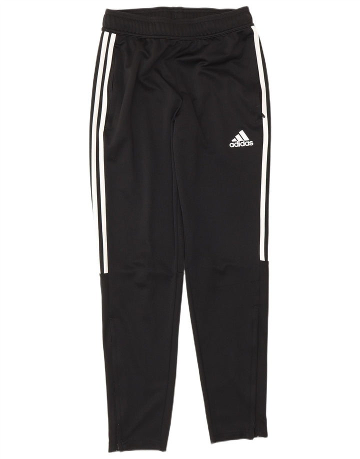 Męskie spodnie dresowe ADIDAS Aeroready, małe, czarne, poliestrowe