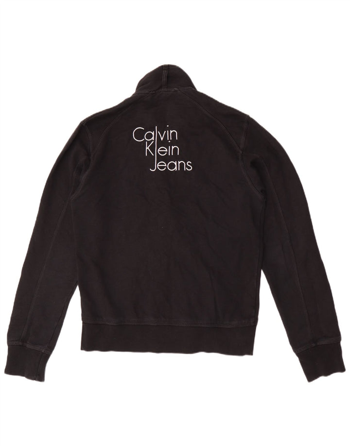 Męska kurtka dresowa Calvin Klein Jeans Graphic, duża, czarna