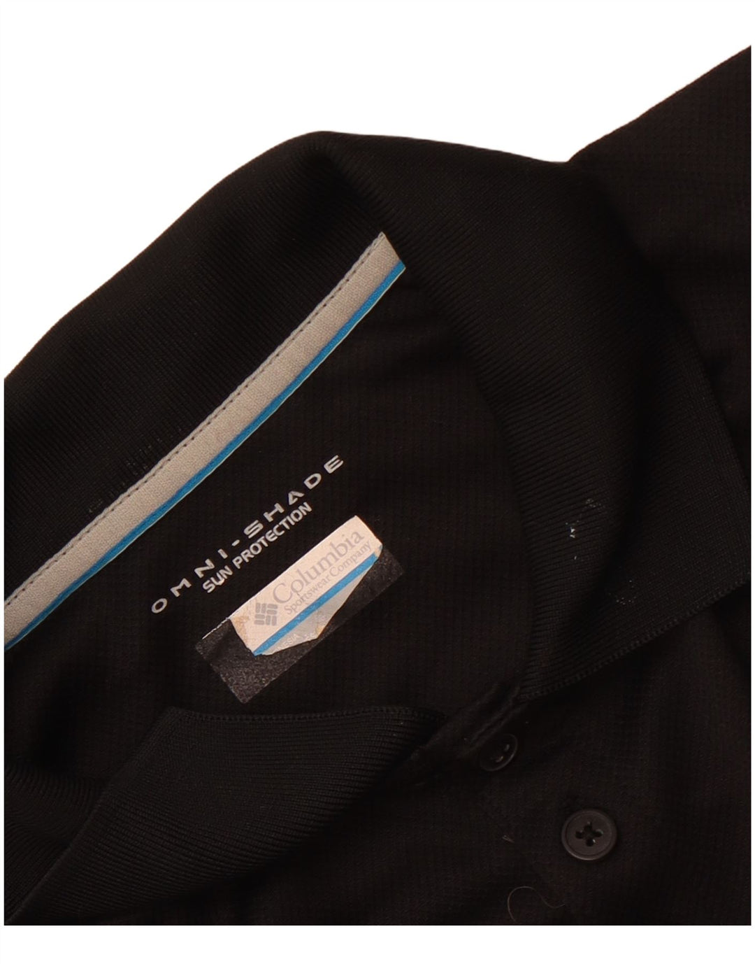 Męska koszulka polo COLUMBIA Omni-Shade, duża, czarna