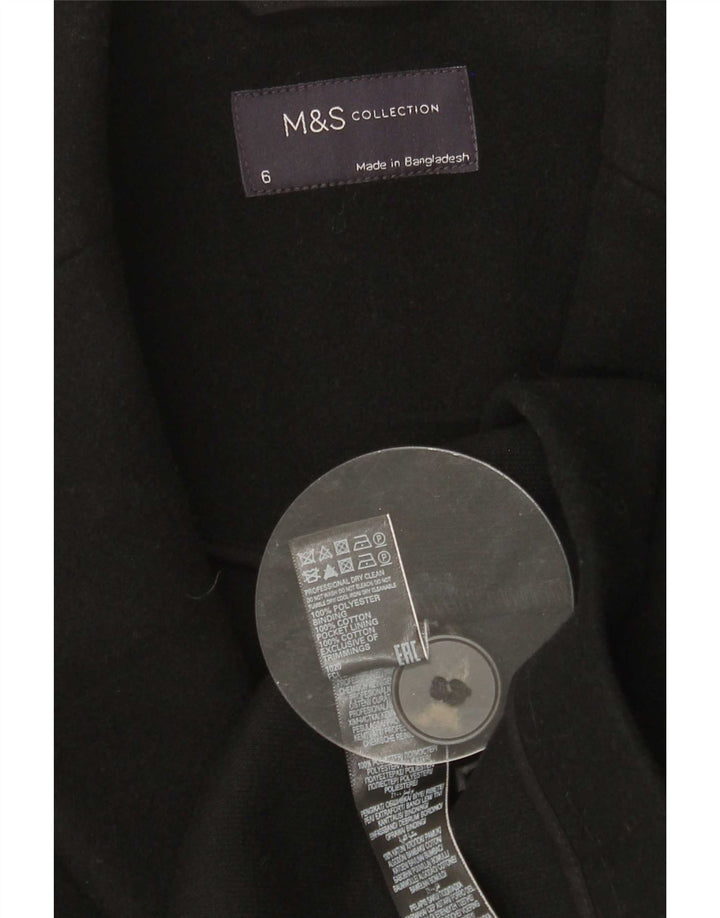 Marks & Spencer Płaszcz damski UK 6 XS, czarny, poliester