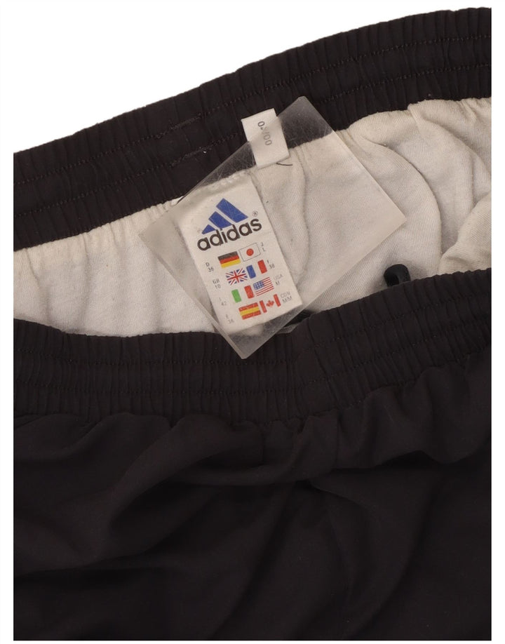 Damskie spodnie dresowe Adidas UK 10, małe, granatowe, poliestrowe