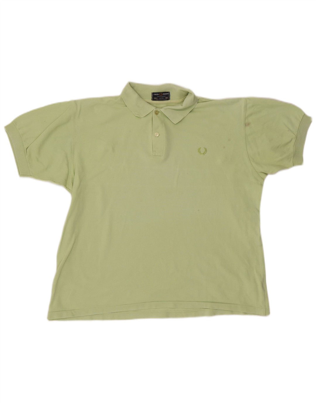Męska koszulka polo FRED PERRY w kolorze średniozielonym