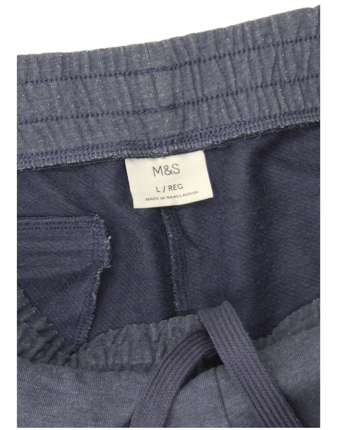 Męskie spodnie dresowe Marks & Spencer, duże, granatowe, bawełniane