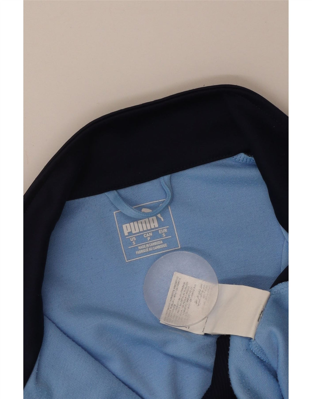 Damska kurtka dresowa PUMA Borussia UK 10 Small Blue Colorblock