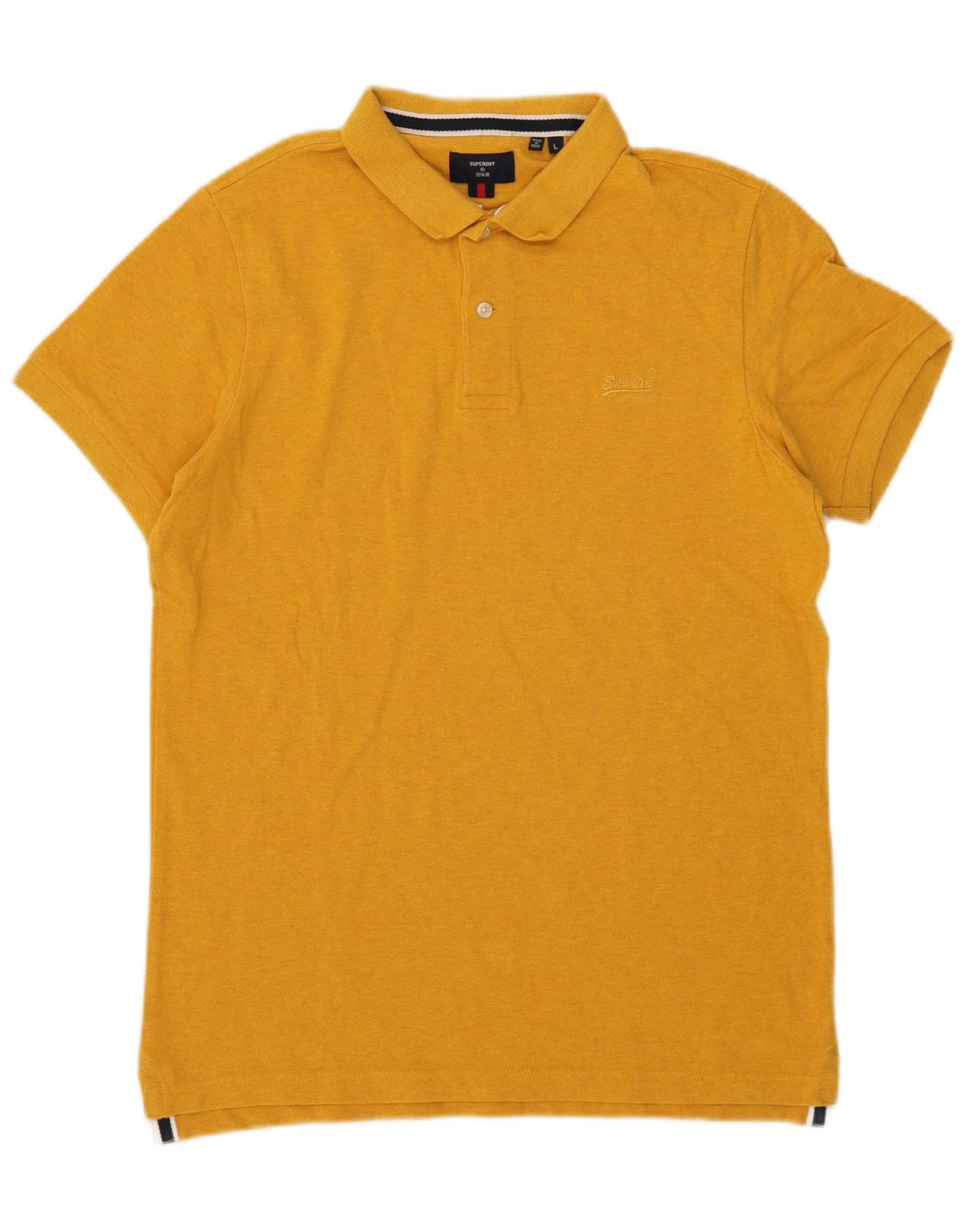 Męska koszulka polo Superdry, duża, żółta