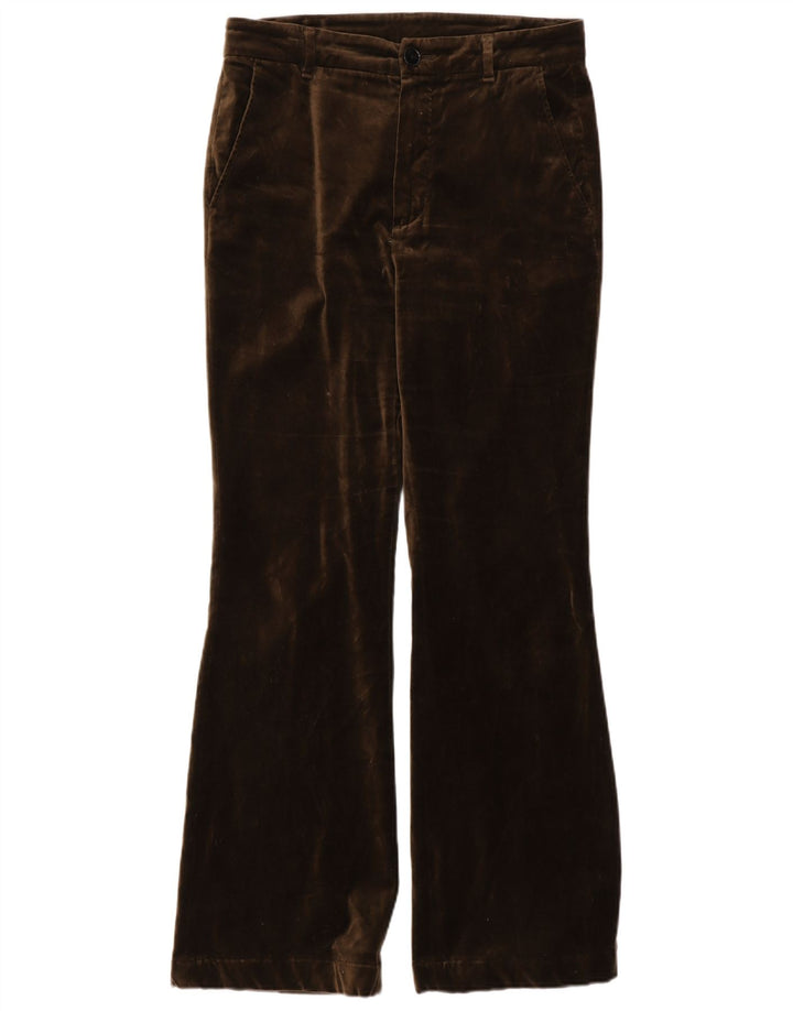 Damskie spodnie Chino Bootcut Massimo Dutti EU 38 Small W28 L30 Brązowe