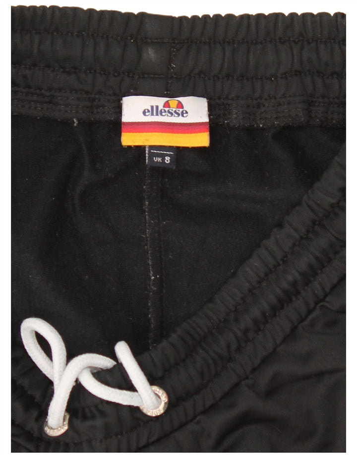 Damskie spodenki sportowe Ellesse Graphic UK 8, małe, czarne, poliestrowe