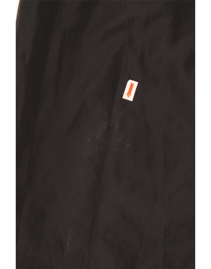 Męskie spodnie dresowe ADIDAS Climalite UK 44/46, duże, czarne, poliestrowe