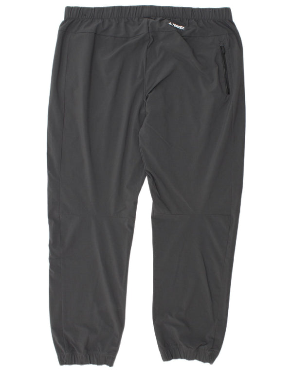 Damskie spodnie dresowe ADIDAS Joggers UK 20 2XL Szare