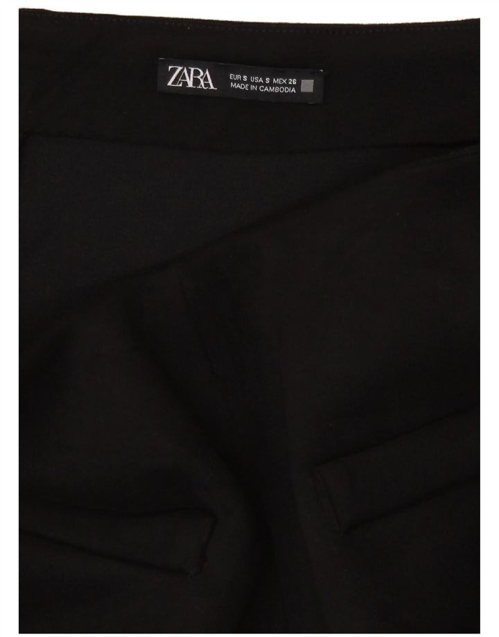 Spódnica mini damska Zara mała W28 czarna