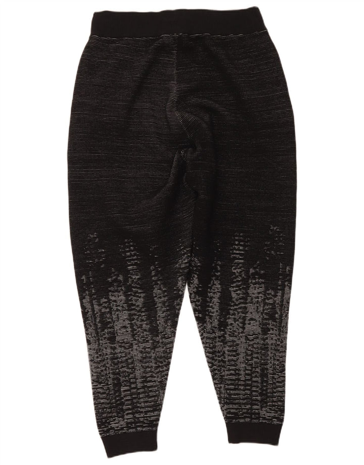 Adidas Męskie spodnie dresowe Joggery Średnia czarna geometryczna wełna