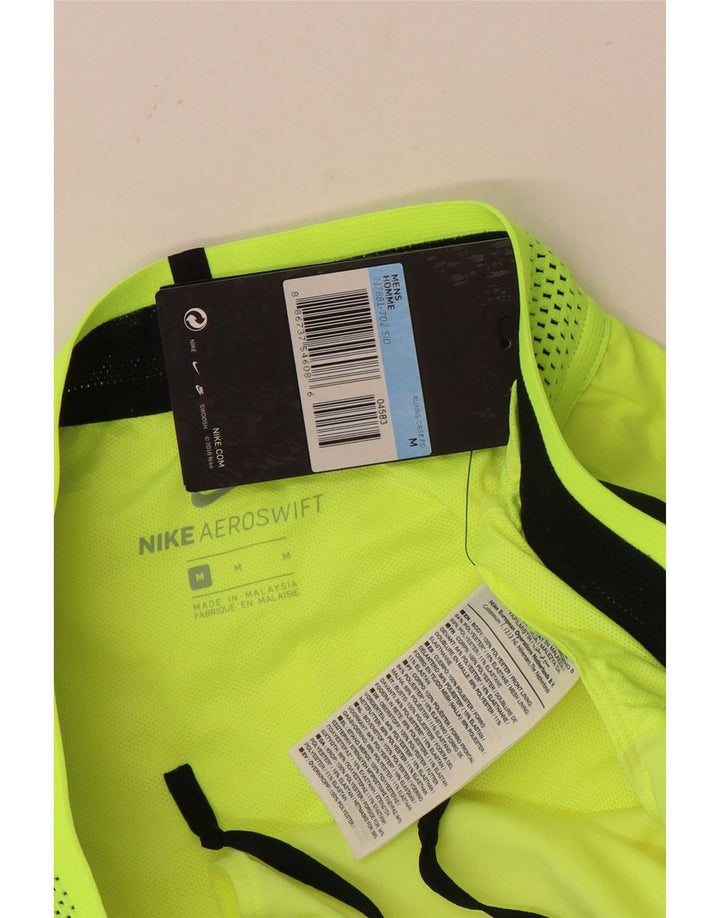 Męskie spodenki sportowe Nike, średni żółty poliester