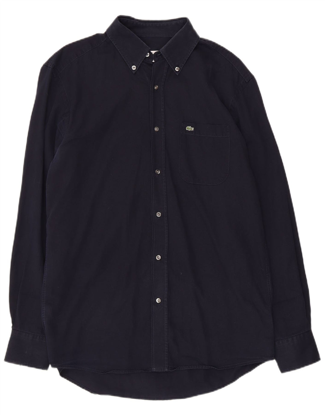 Koszula męska LACOSTE o regularnym kroju, rozmiar 40, średnia, granatowa, bawełniana