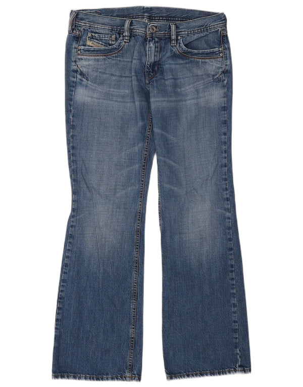 Damskie jeansy Bootcut Diesel W28 L30 Niebieskie bawełniane