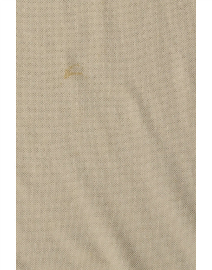 Męska koszulka polo Fred Perry, duża, z białej bawełny