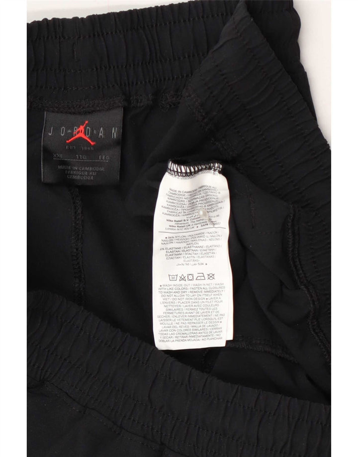 Męskie spodnie dresowe Jordan Cargo 2XL, czarne, nylonowe