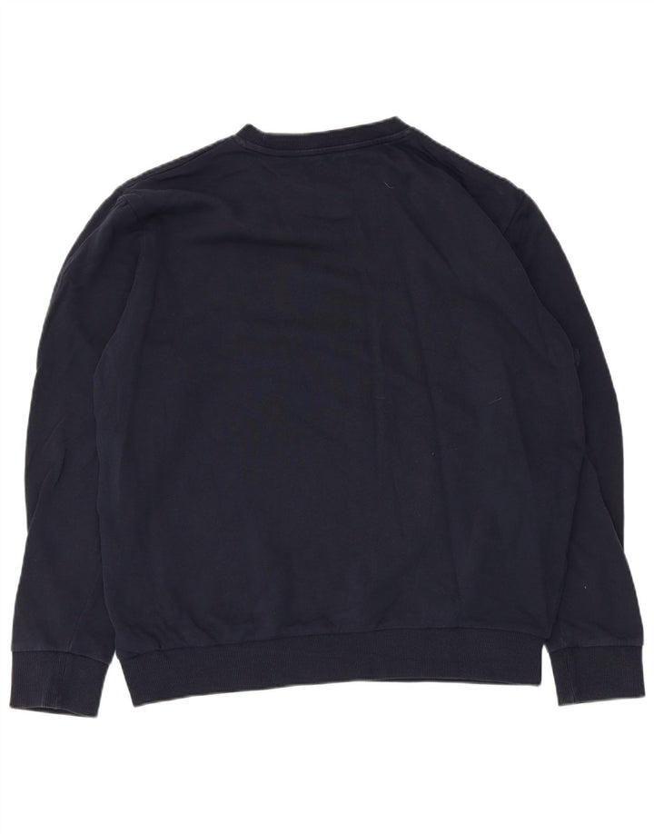 Sweter męski Jack & Jones XL, granatowy, bawełniany