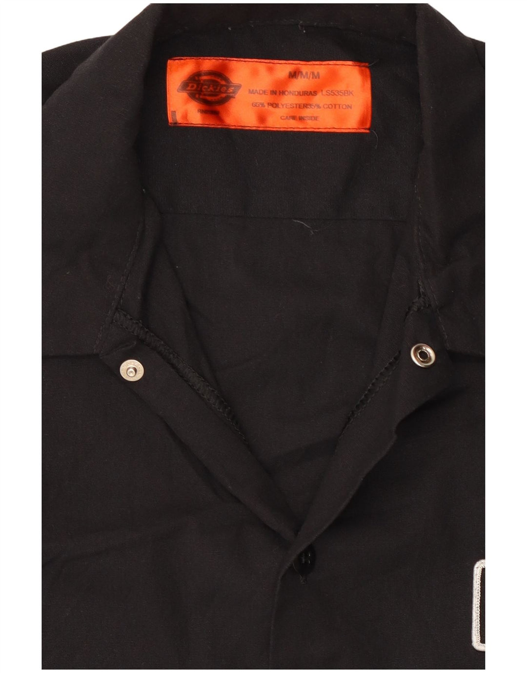 Męska graficzna koszula z krótkim rękawem Dickies, średni czarny poliester