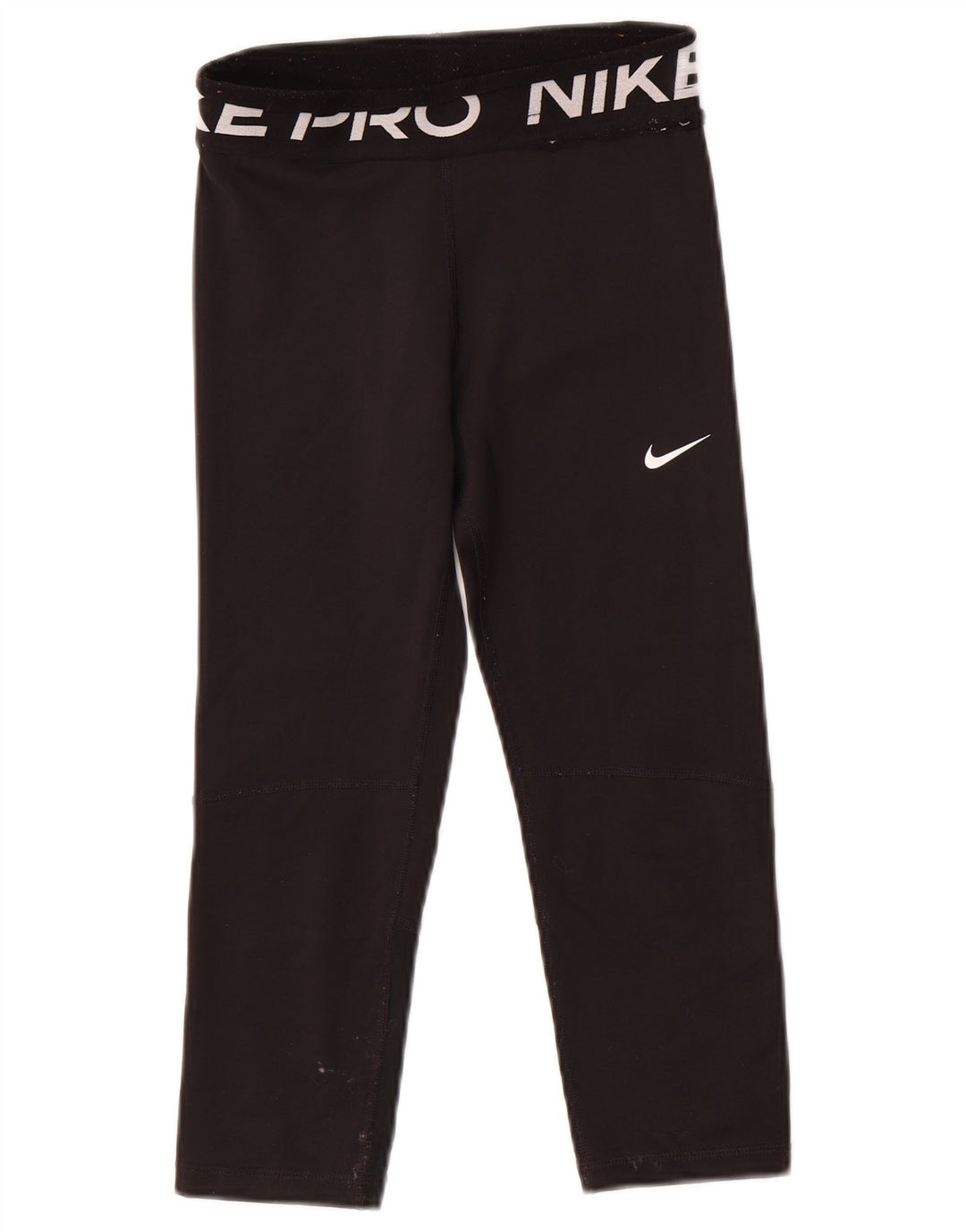 Dziewczęce legginsy Nike Dri Fit z grafiką 10-11 lat, średni czarny poliester