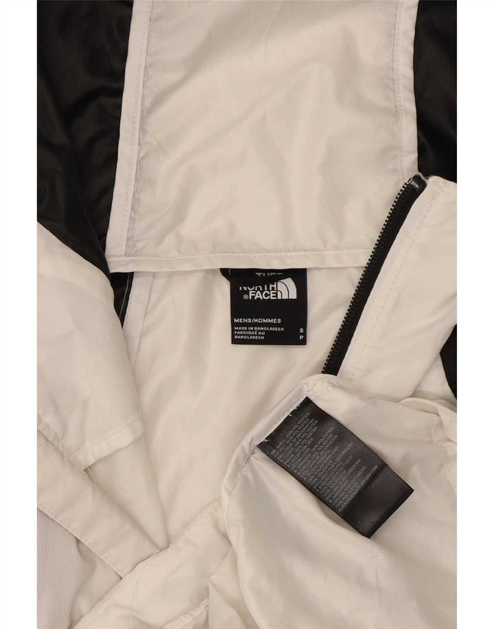 Męska kurtka przeciwdeszczowa z kapturem The North Face UK 36 Small White Colorblock