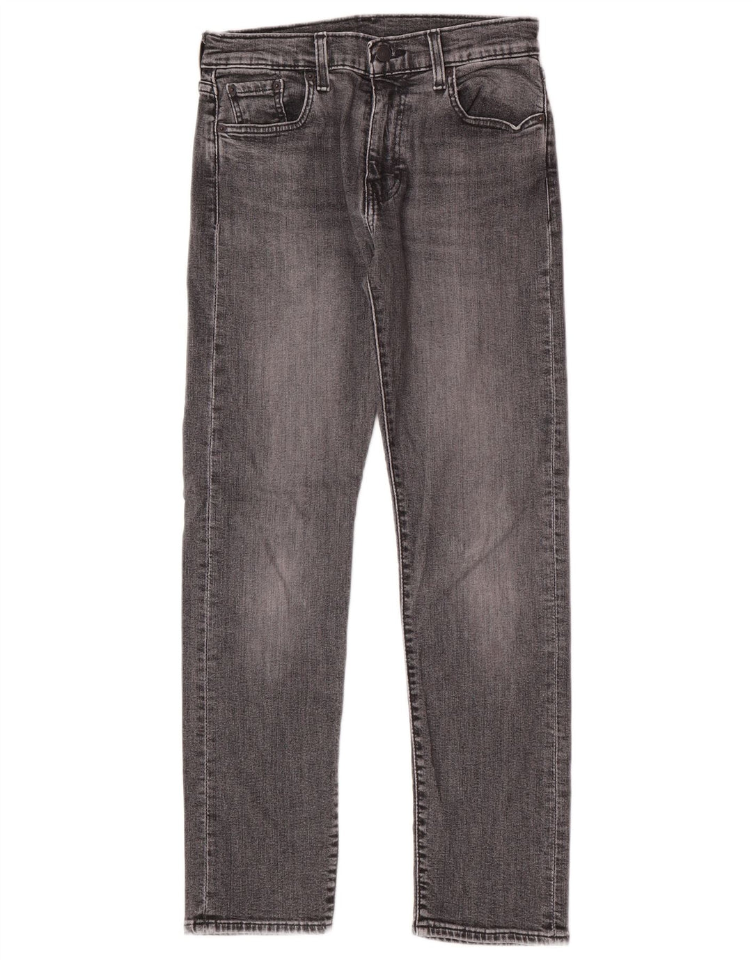 Męskie jeansy Levi's Slim W30 L32 Szara bawełna