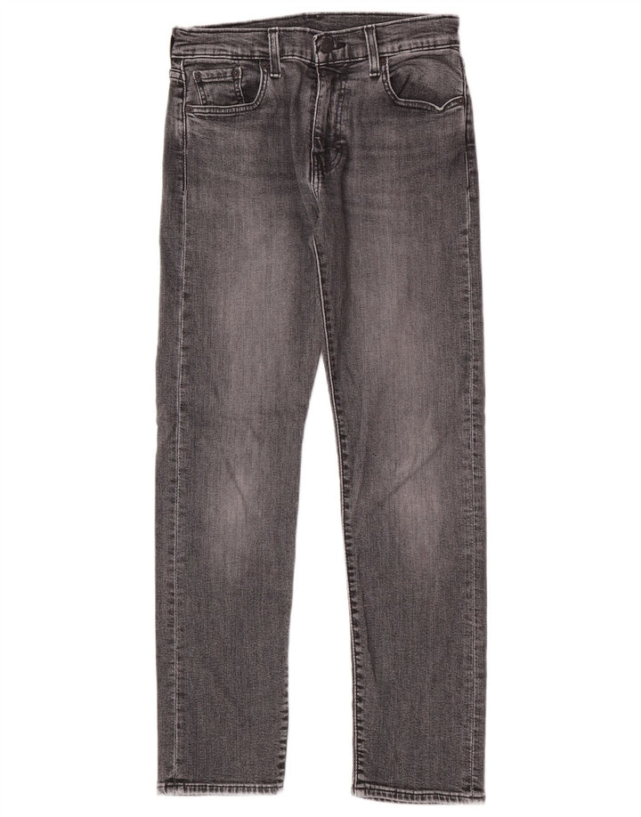 Męskie jeansy Levi's Slim W30 L32 Szara bawełna