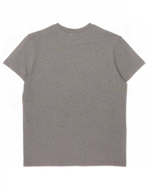 Męska koszulka Levi's Top, średnia, szara, bawełniana nakrapiana