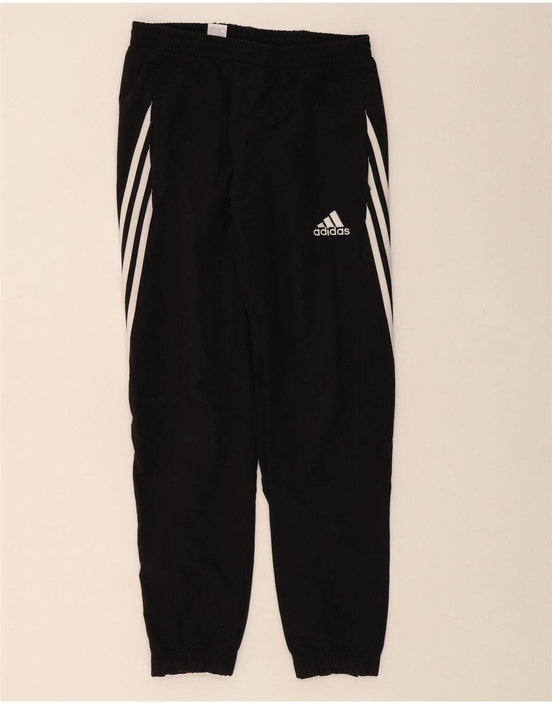 ADIDAS Mens Tracksuit Trousers Joggers Medium  Black Polyester Vintage Adidas and Second-Hand Adidas from Messina Hembry 