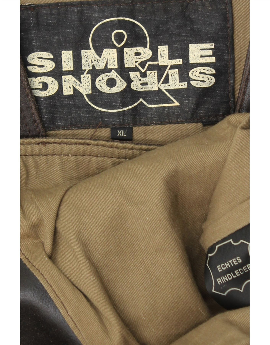 Męska kamizelka skórzana XL w stylu vintage, brązowa skóra