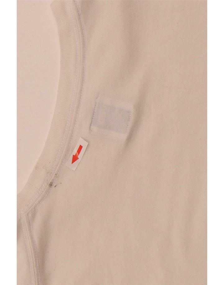 Męska koszulka Vans Regular Graphic Top, średnia, biała bawełna