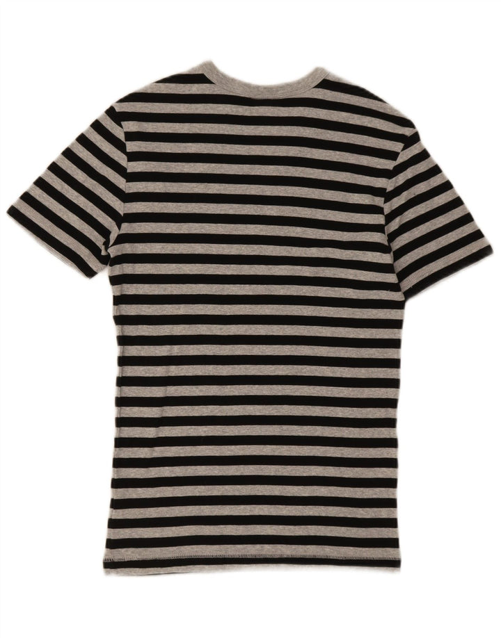 G-STAR Męski T-shirt Top, Mały, Czarny, Bawełniany W Paski