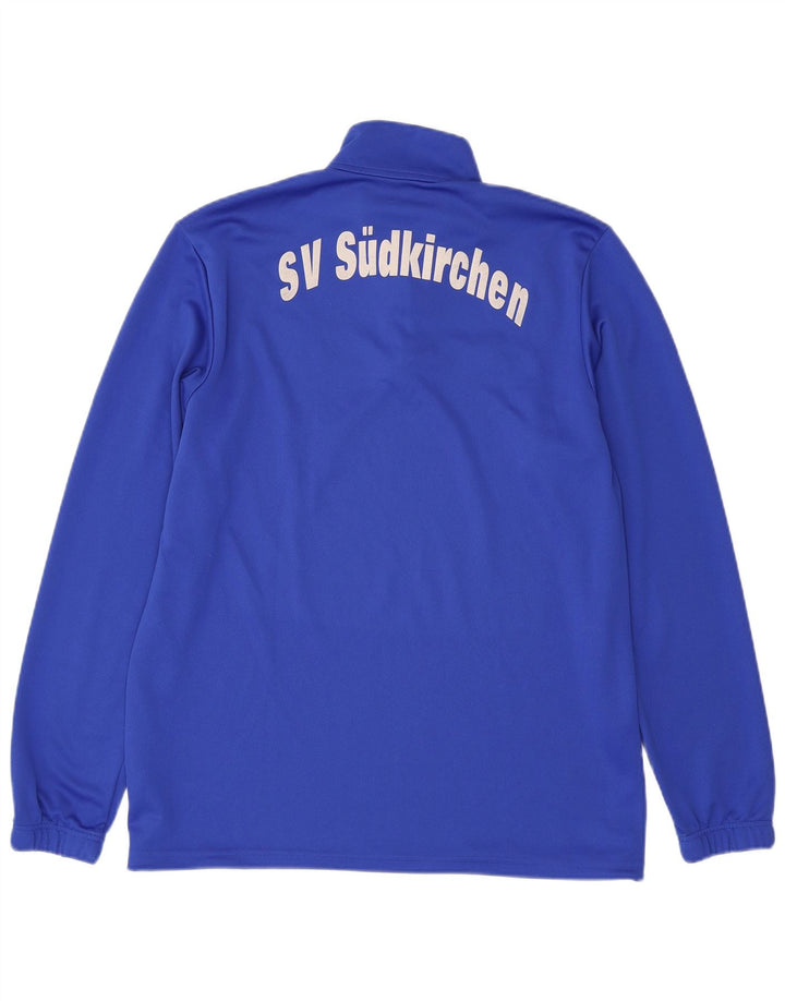 Męski dres ADIDAS Aeroready z grafiką i zamkiem pod szyją, XL, niebieski