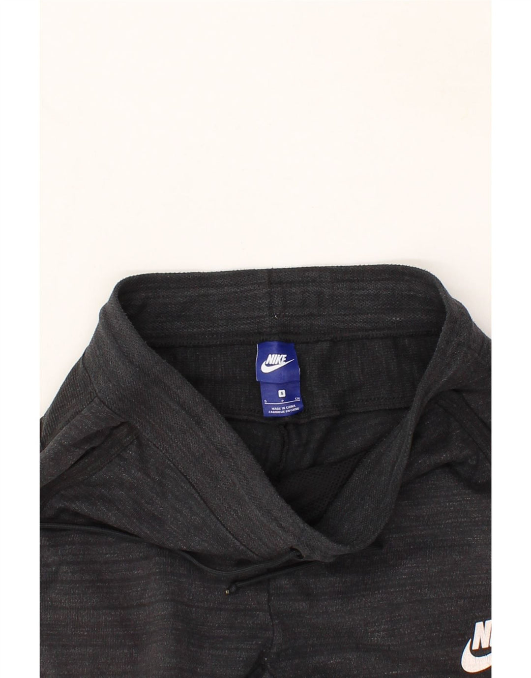 NIKE Mens Tracksuit Trousers Small Grey Cotton Vintage Nike and Second-Hand Nike from Messina Hembry 