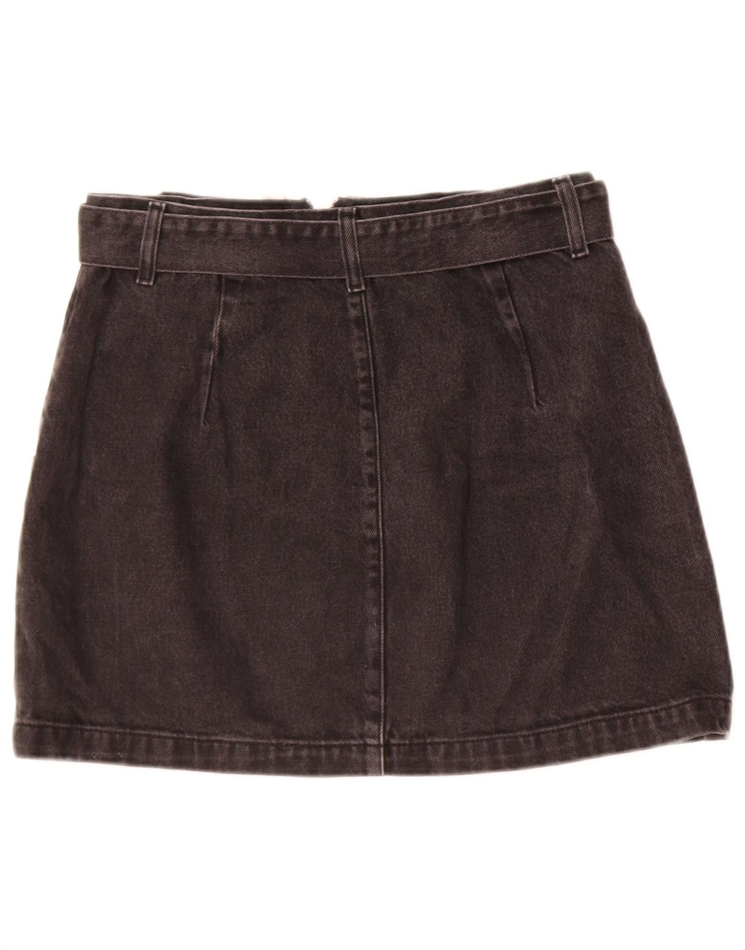 Damska spódnica dżinsowa Topshop UK 12 Medium W28 Czarna bawełna