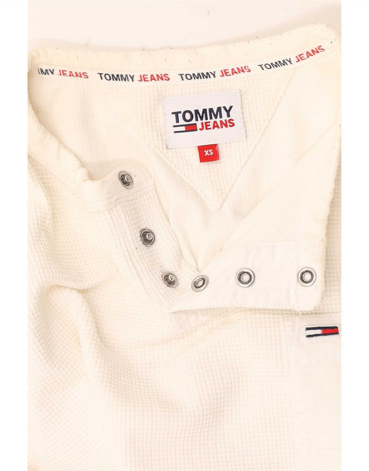 Męska koszulka z długim rękawem Tommy Hilfiger XS w kolorze białym