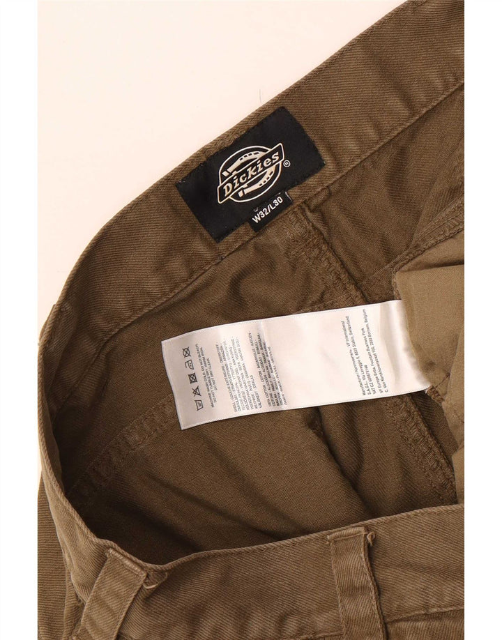 Męskie proste spodnie cargo Dickies W32 L30, bawełna khaki