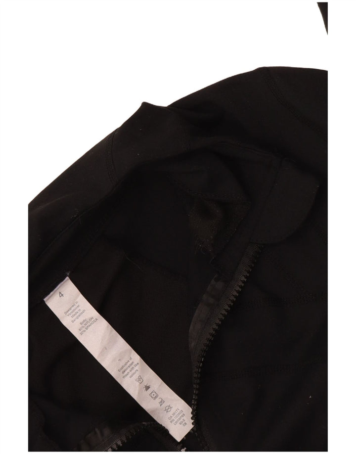 Damska bluza dresowa Lululemon US 4, mała, czarna nylonowa