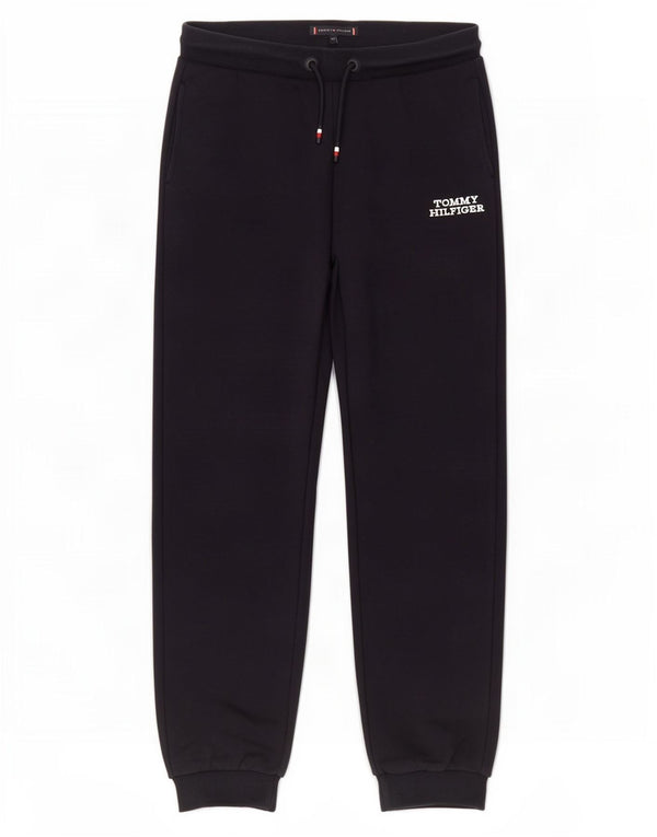 Chłopięce spodnie dresowe Tommy Hilfiger Joggers 11-12 lat, granatowa, bawełniana