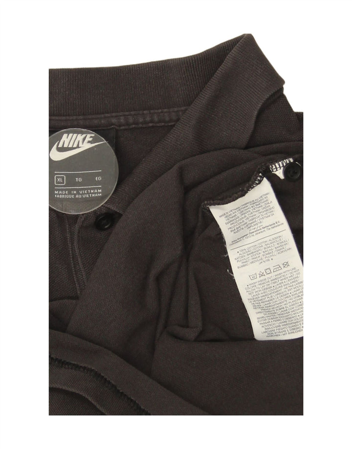 Męska koszulka polo Nike XL, czarna, bawełniana